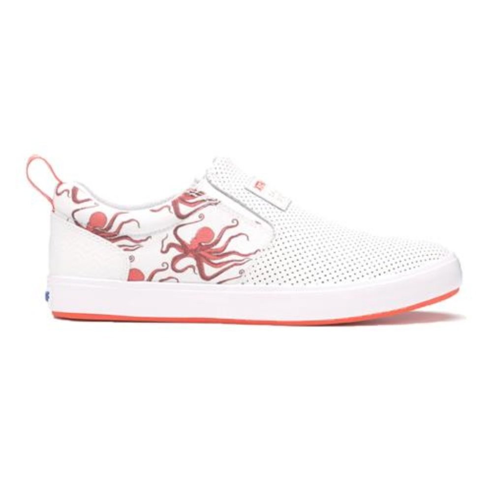 Xtratuf Sharkbyte Salmon Sister Water Resist Nubuck Leathe Shoe Size 9.5 White